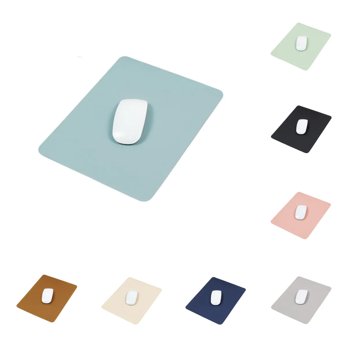 PVC Leather Rectangle Mouse Pad 6