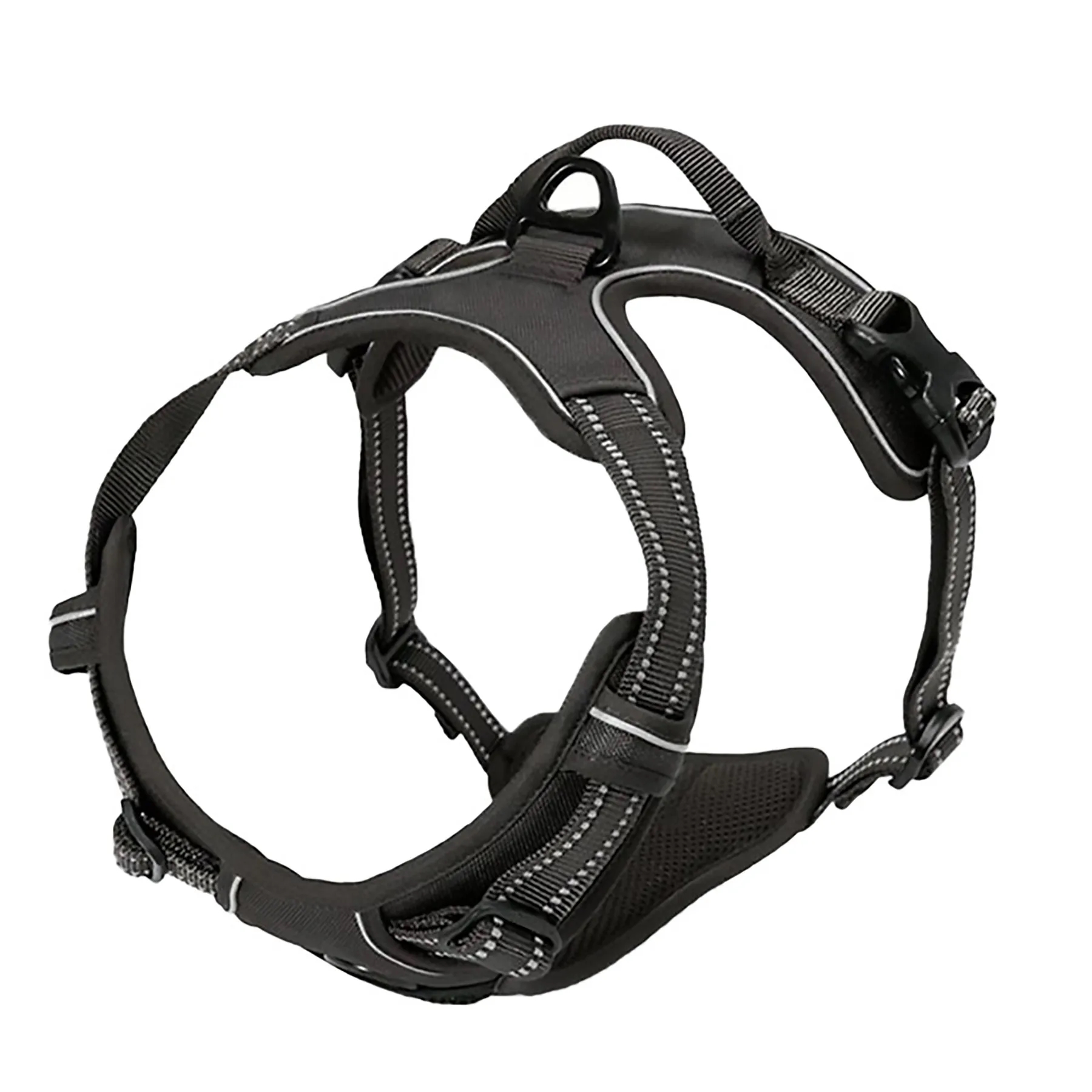Polyester Reflective Medium And Large Dog Harness 12