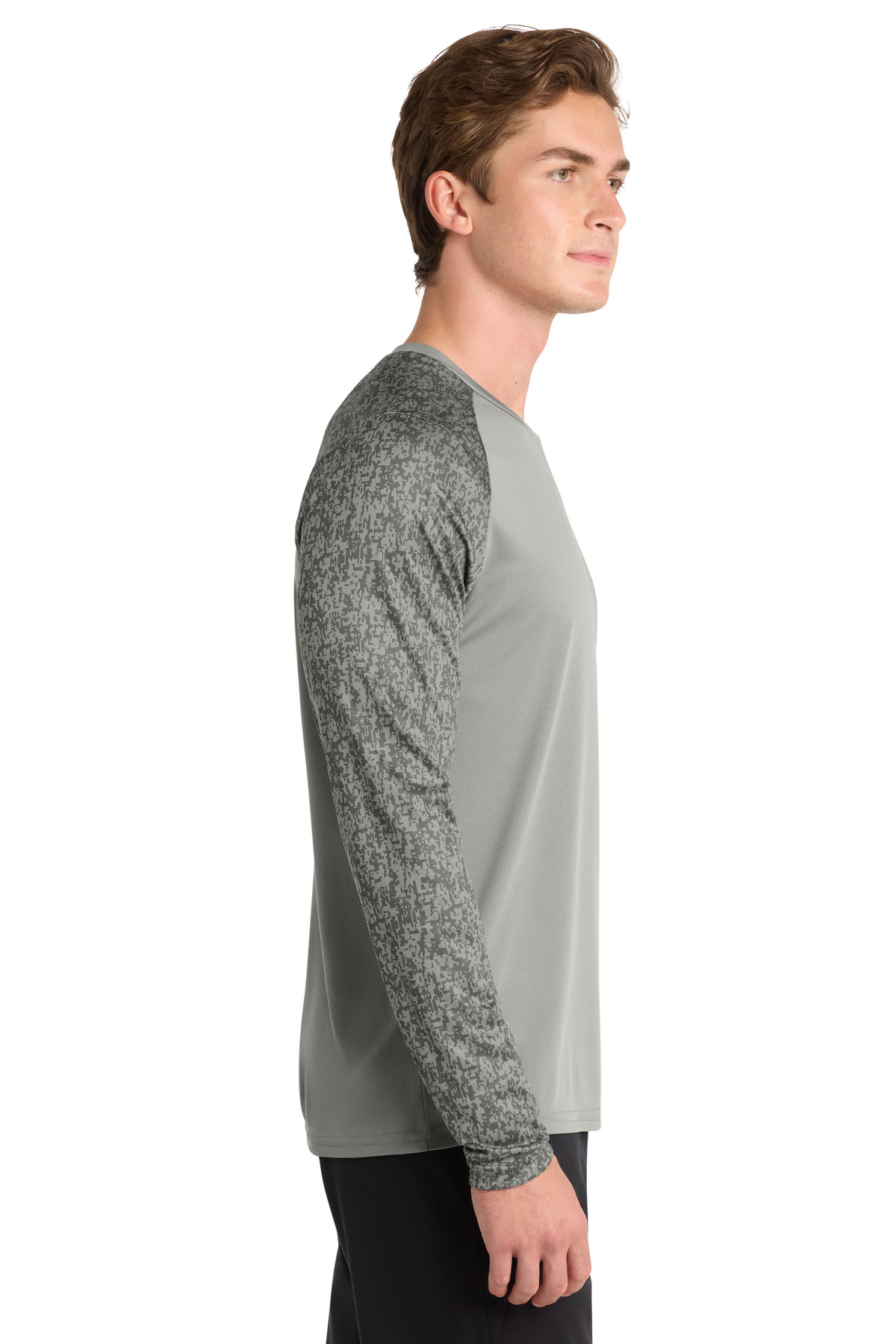 Sport-Tek Long Sleeve Digi Camo Tee. ST460LS 43