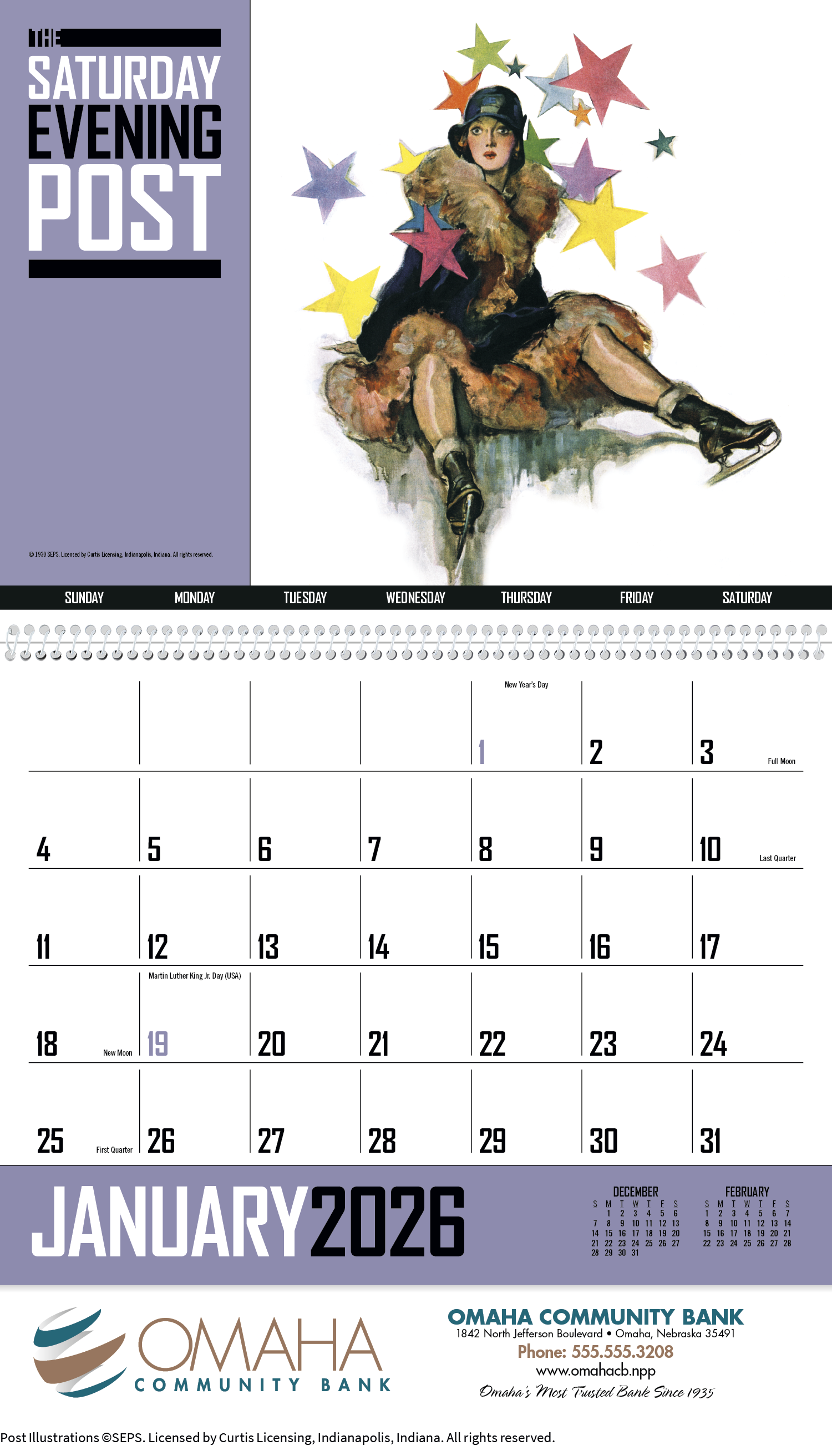 Triumph® Calendars The Saturday Evening Post 15