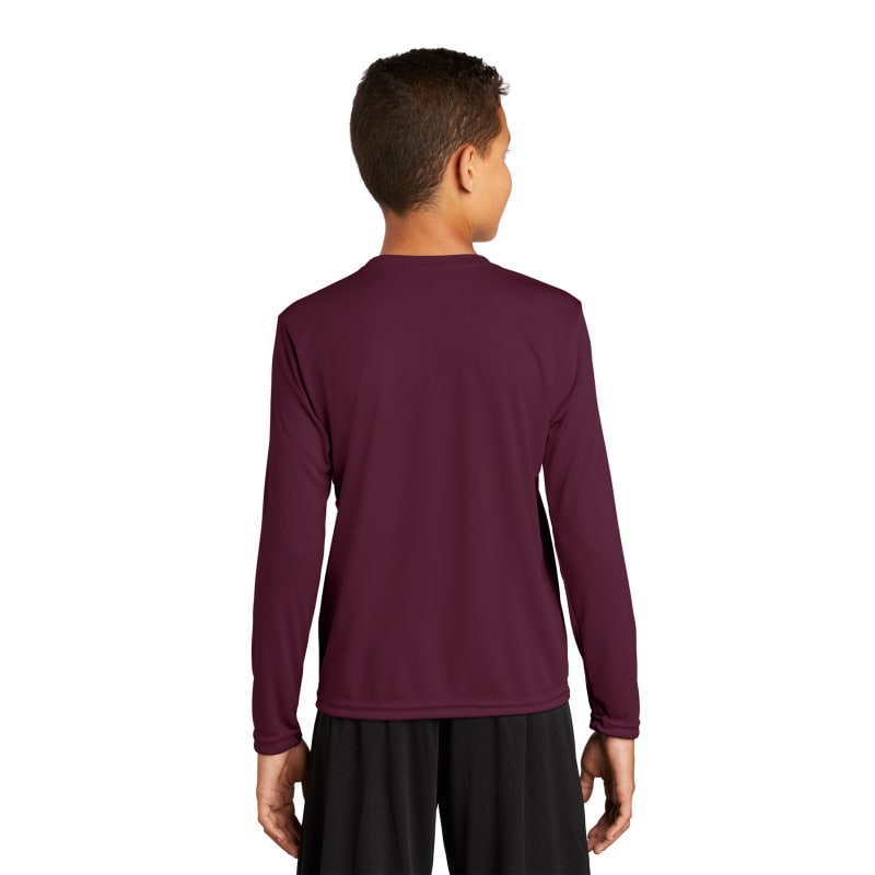 Sport-Tek Youth Long Sleeve PosiCharge Competitor Tee. 85