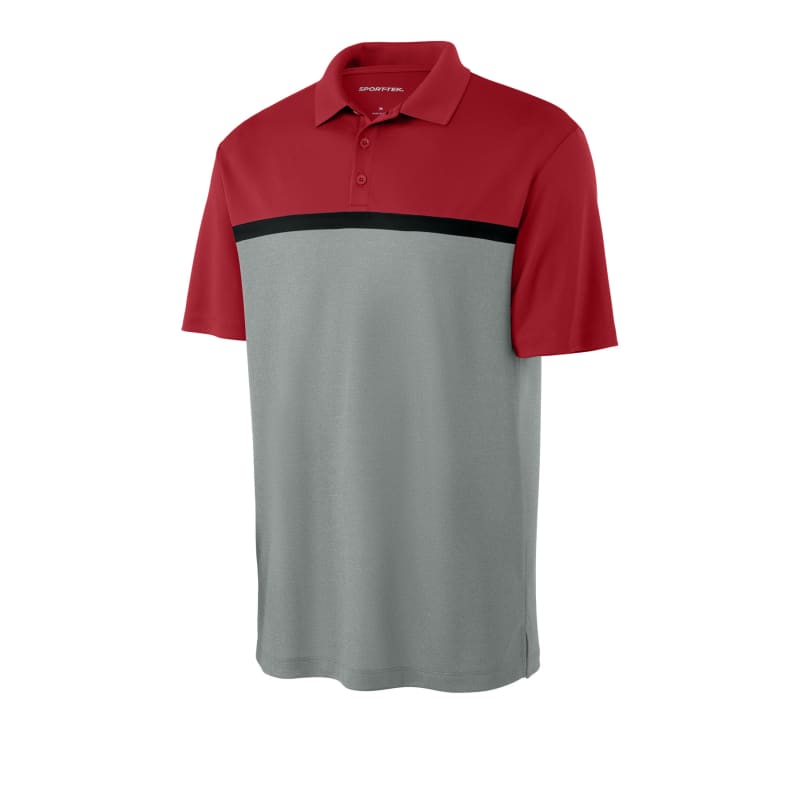 Sport-Tek UV Micropique Colorblock Polo 30