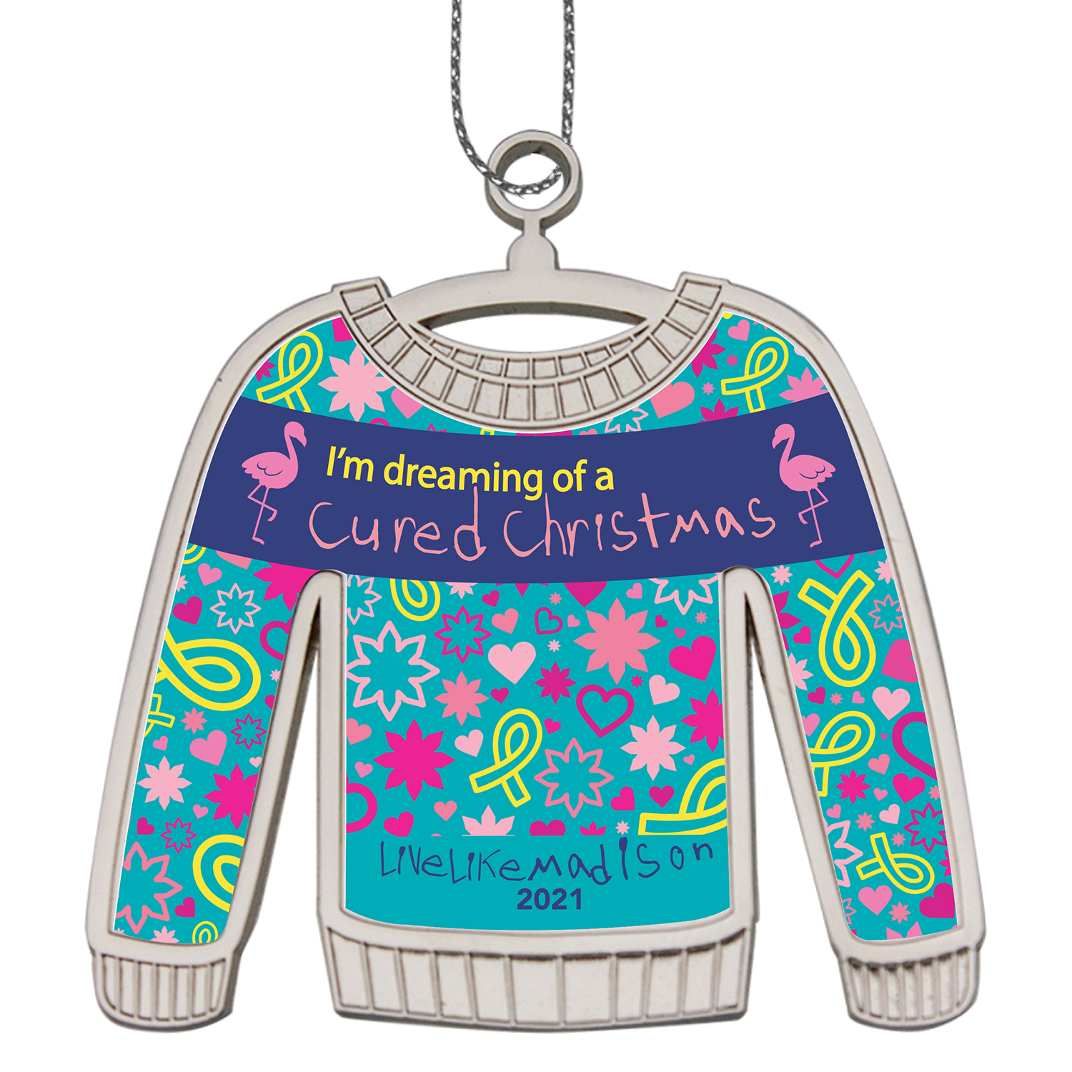 Ugly Sweater Holiday Ornament 11