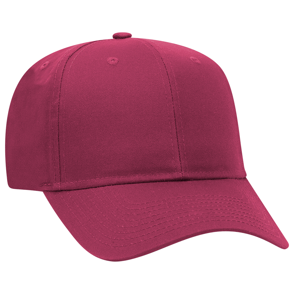 OTTO CAP® 6 Panel Mid Profile Baseball Cap 5