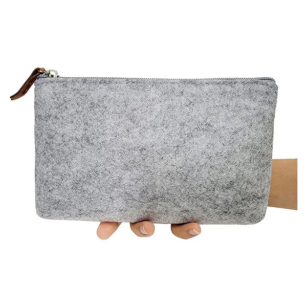 Custom Rpet Felt Pencil case 3