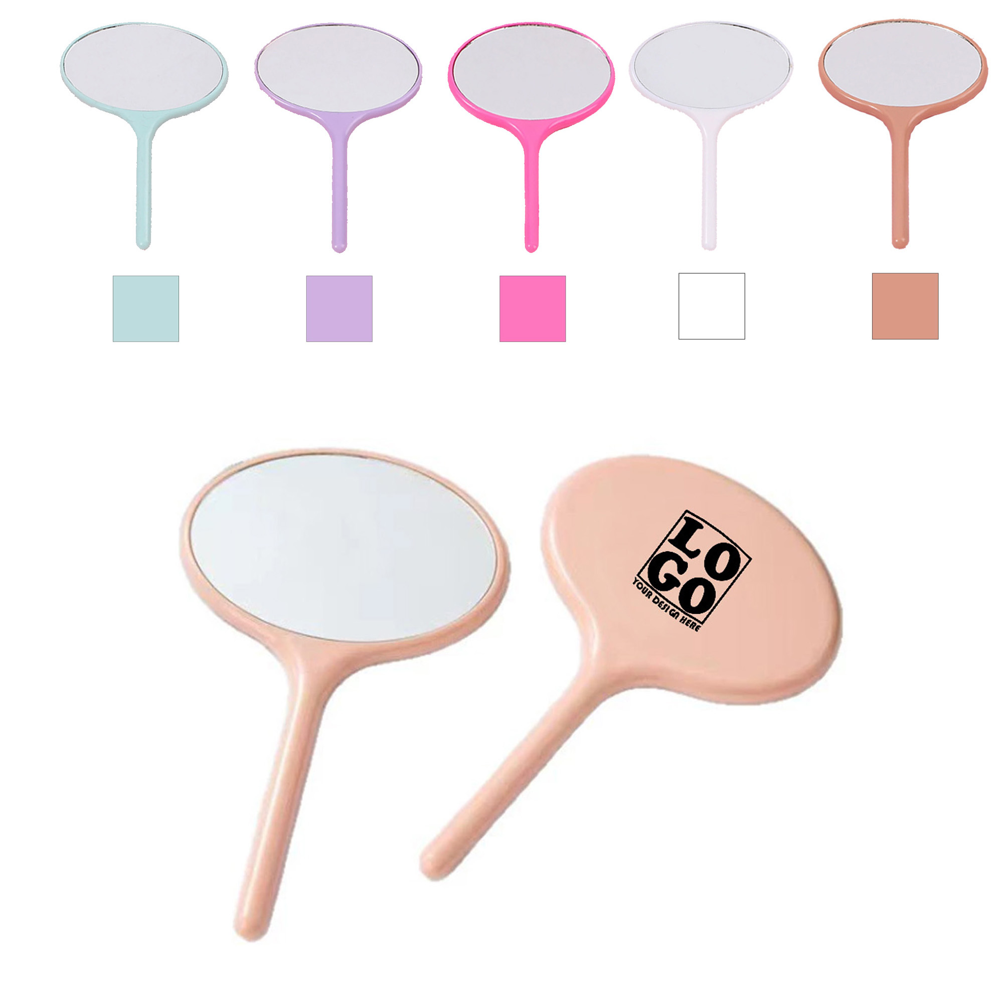 Plastic Cosmetic Mirror 1