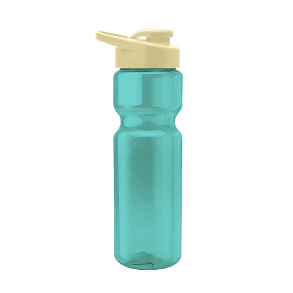 Blazer 28oz Transparent Bike Bottle w/Drink-thru Lid 1063