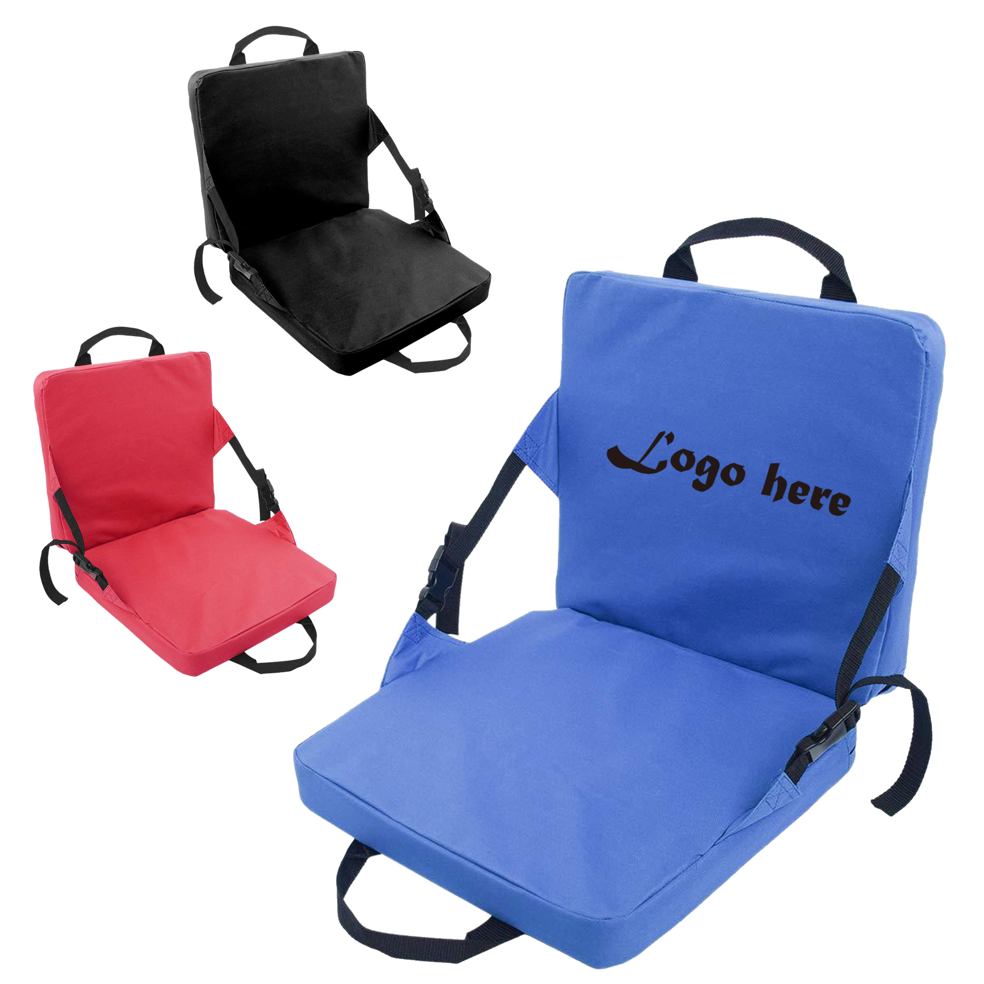 Pocket Portable Folding Buckle Stadium seat Camping Travel 2