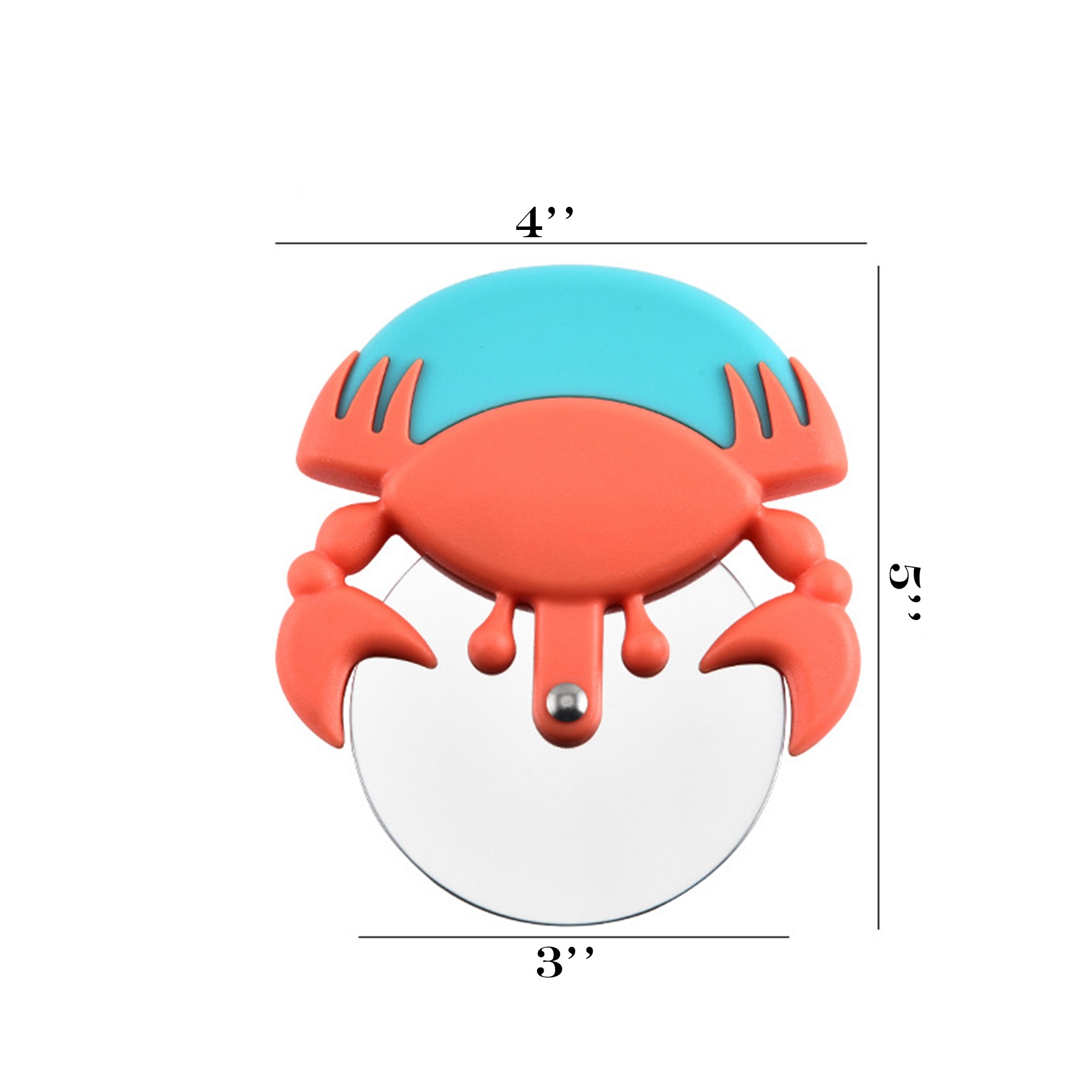 Crab Shape Stainless Steel Pizza Knife 2