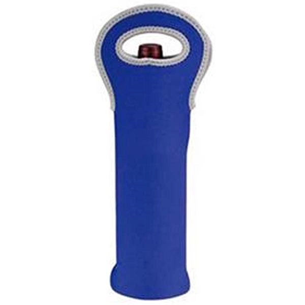 Insulated Single Neoprene Wine Bag, custom tote bag with logo imprint 3