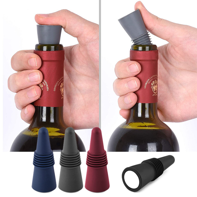 Tapered Stainless Steel Bottle Stopper 2