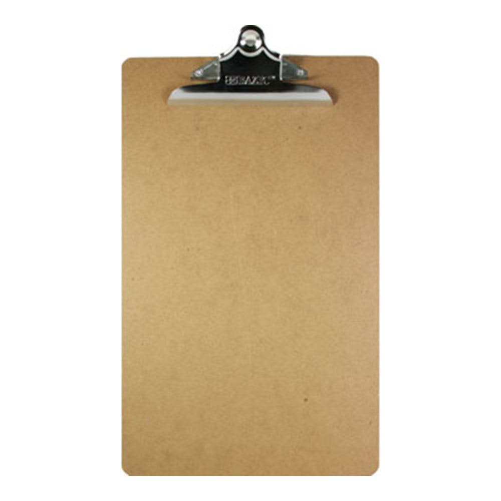 Legal Size Clipboard - Hardboard Sturdy Spring Clip 2