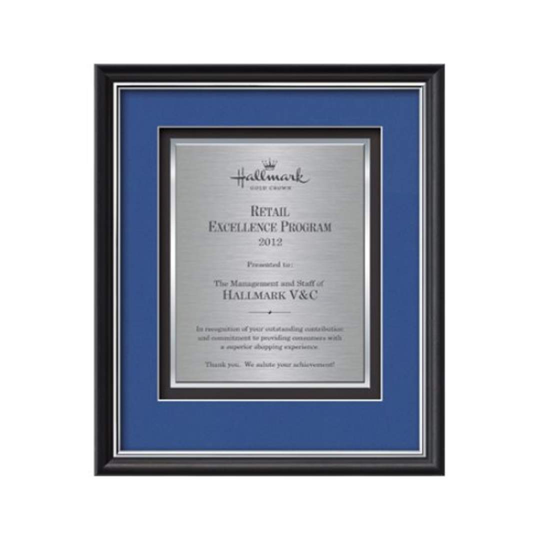 Baron Certificate TexEtch - Black/Silver 2