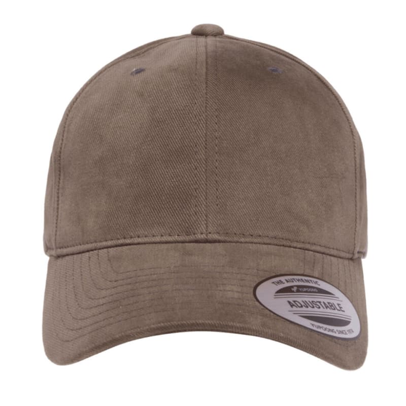 Yupoong Adult Brushed Cotton Twill Mid-Profile Cap 3
