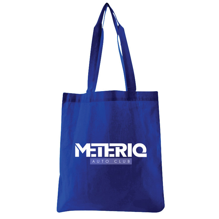 6 oz.Econo Cotton Tote - Royal 2