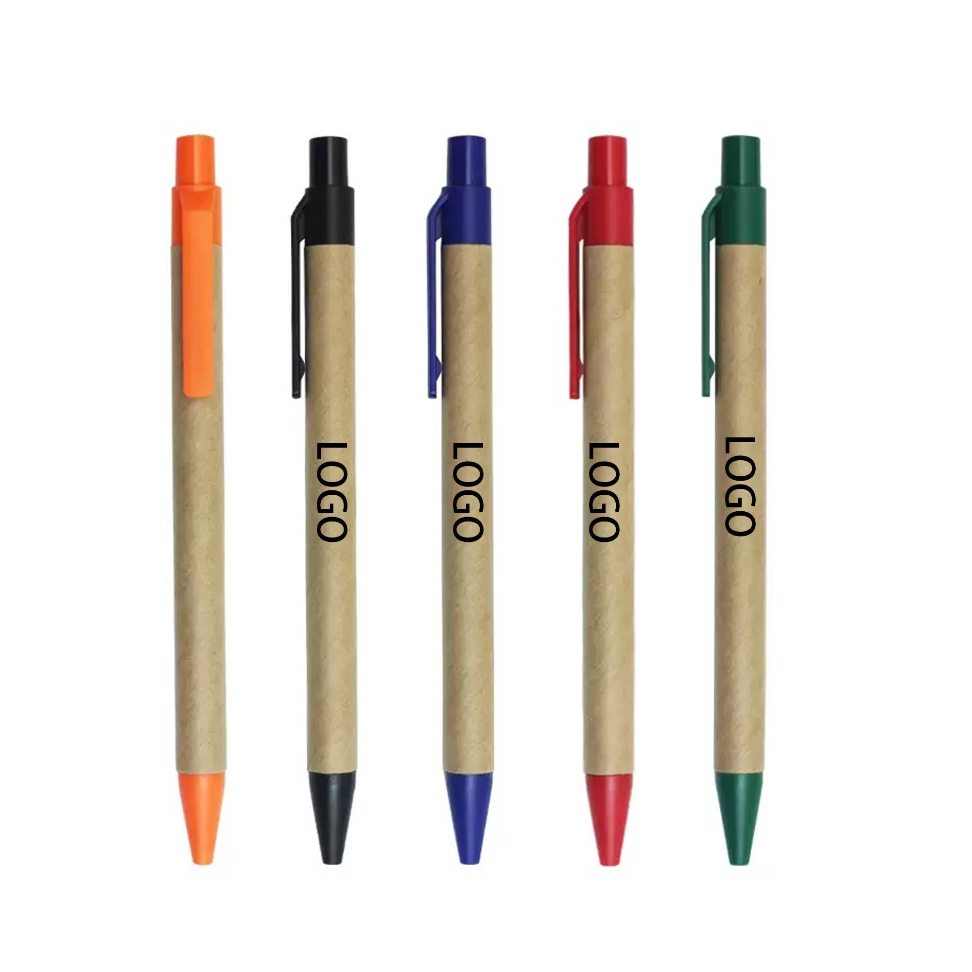 Eco Friendly Recycled Kraft Paper Ballpoint Pen 1