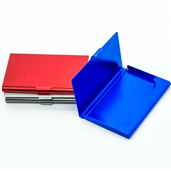 Aluminum Business Card Holder 1