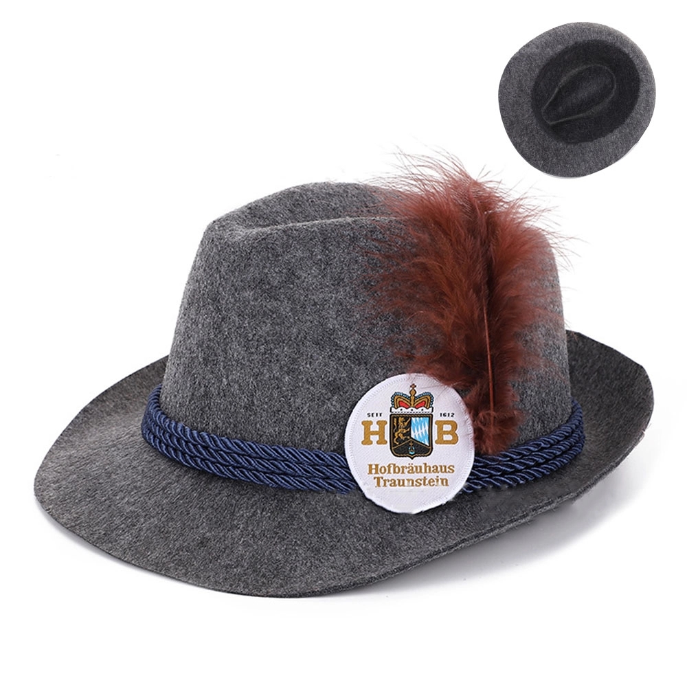 Vintage Felt Bowler Hat 1