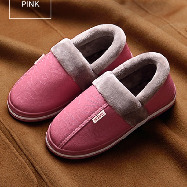 Winter soft plush warm indoor slippers women's shoes 6