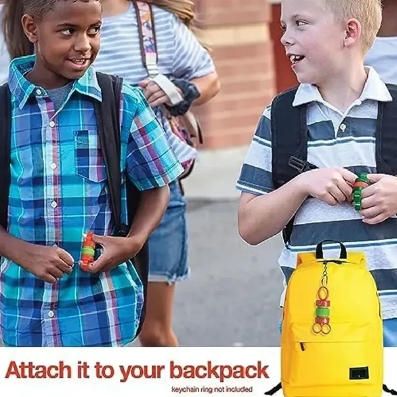 Bulk Custom Finger Popper Fidget Toys for Kids Hand Strengthening Stress Relief 4