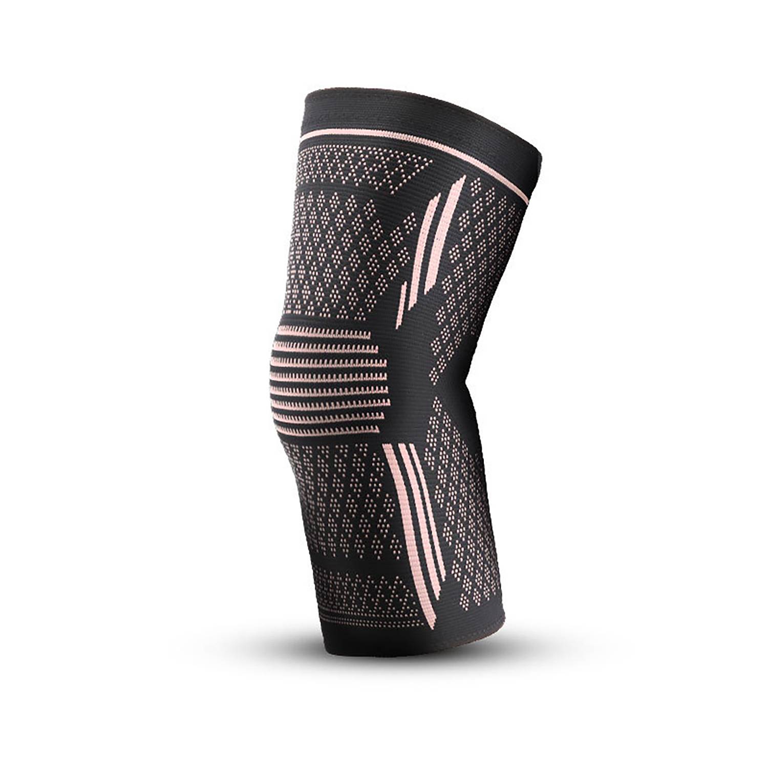 Silicone Anti Slip Nylon Knitted Breathable Sports Knee Pads 10