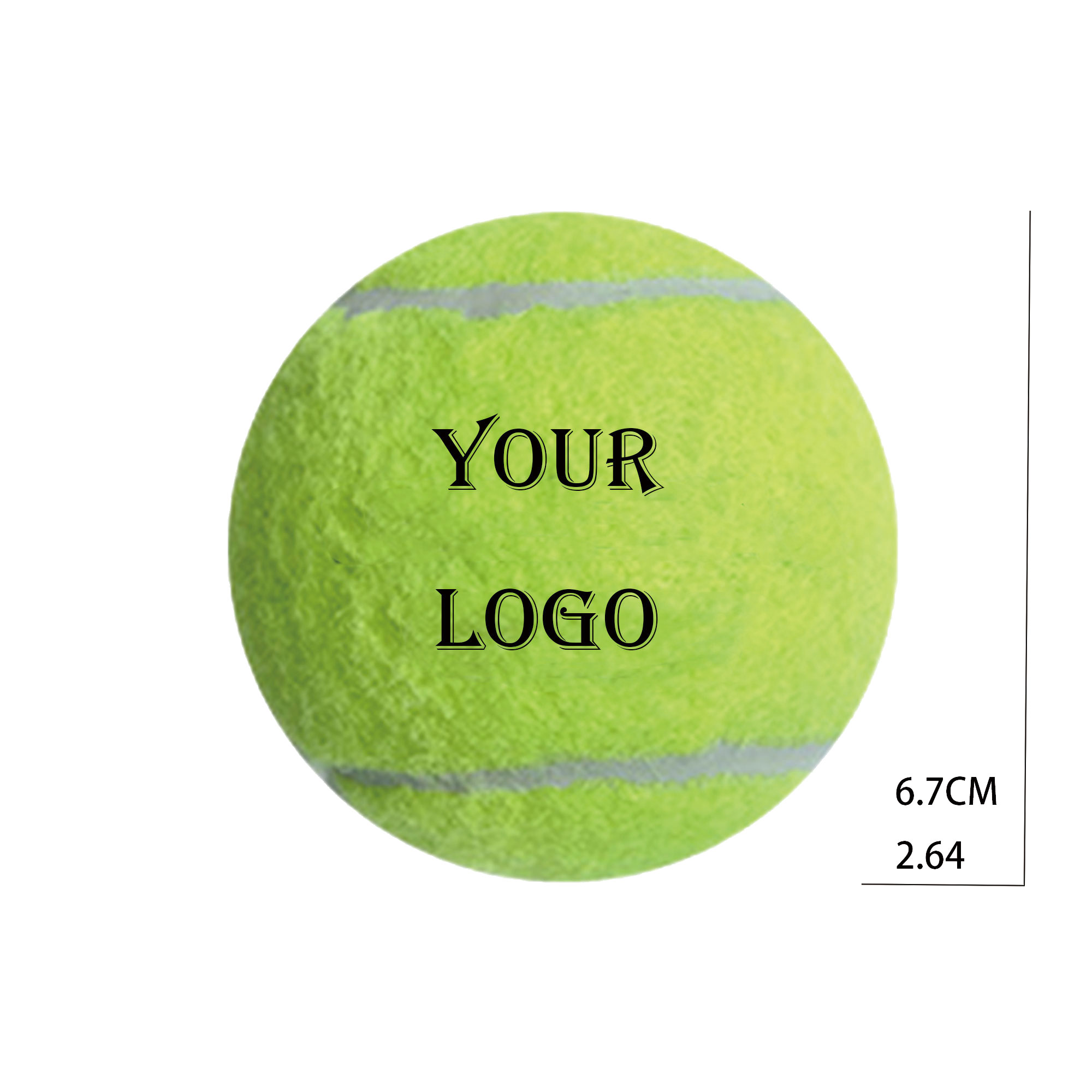 High-Quality Rubber Tennis Ball 2