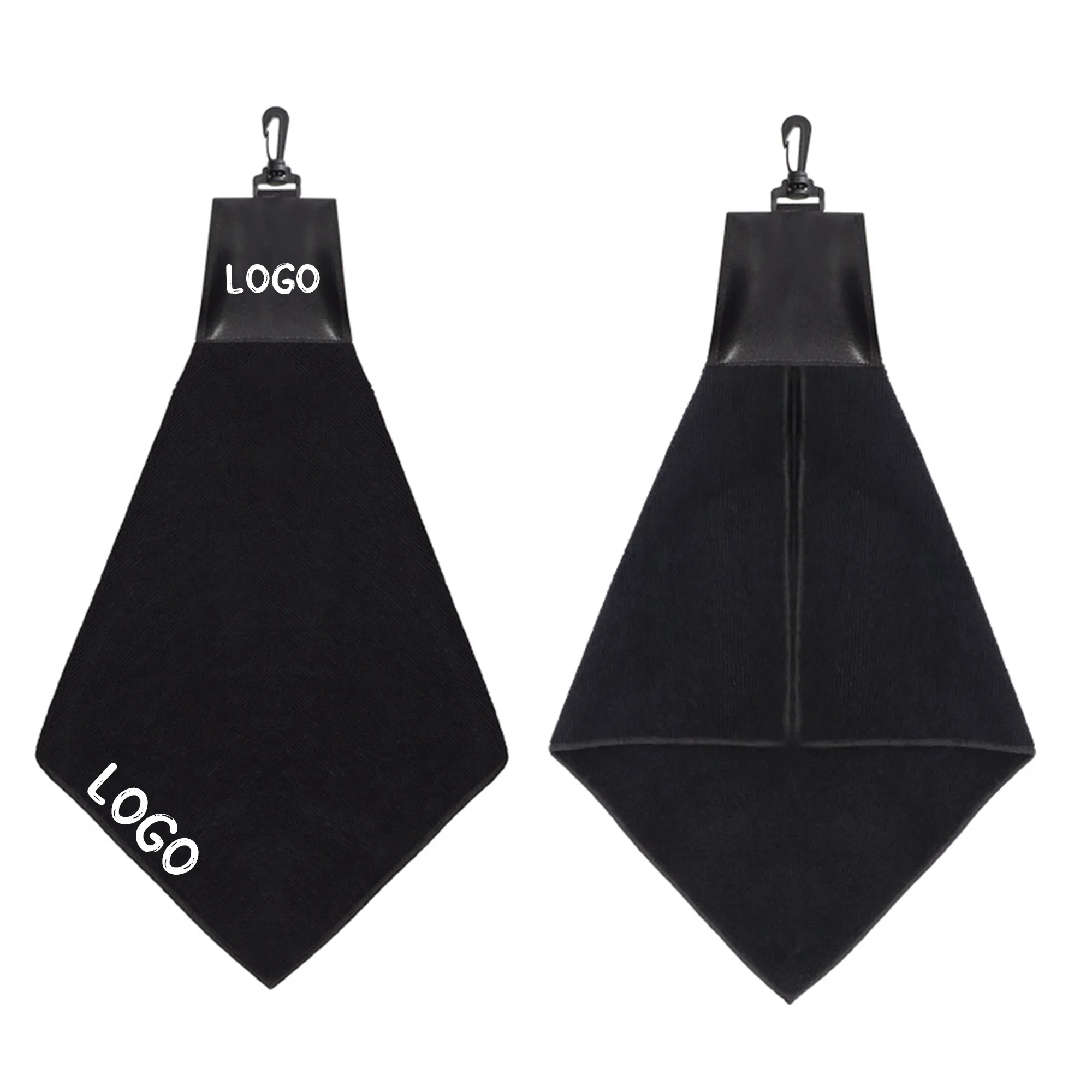 Microfiber Golf Towel With Clip Cleaning Club Cloth 3