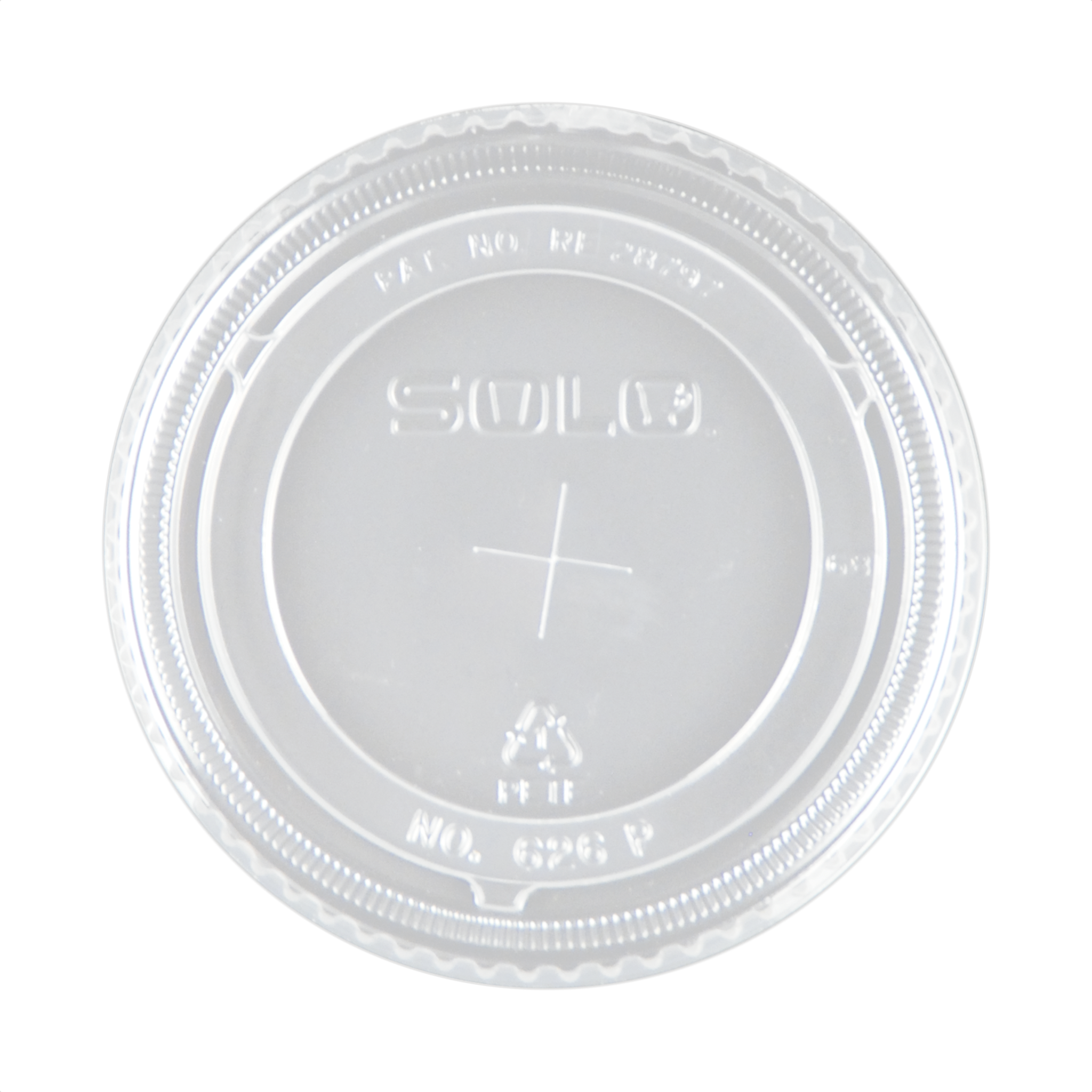 16/20/24 oz Soft Sided Cup Straw Slot Lid - Clear 1
