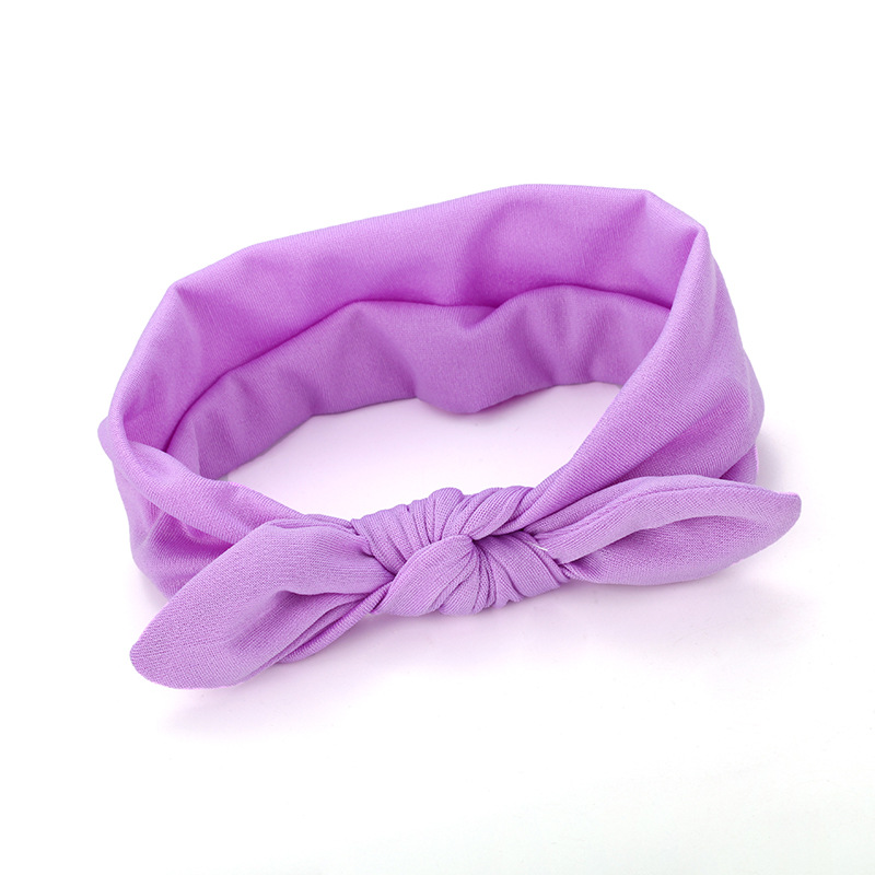 Head-wraps Hair Band Knotted Headband Rabbit Ears 23