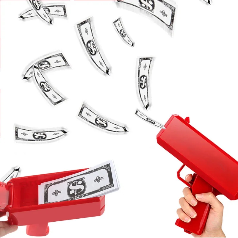 Custom Plastic Money Gun 5