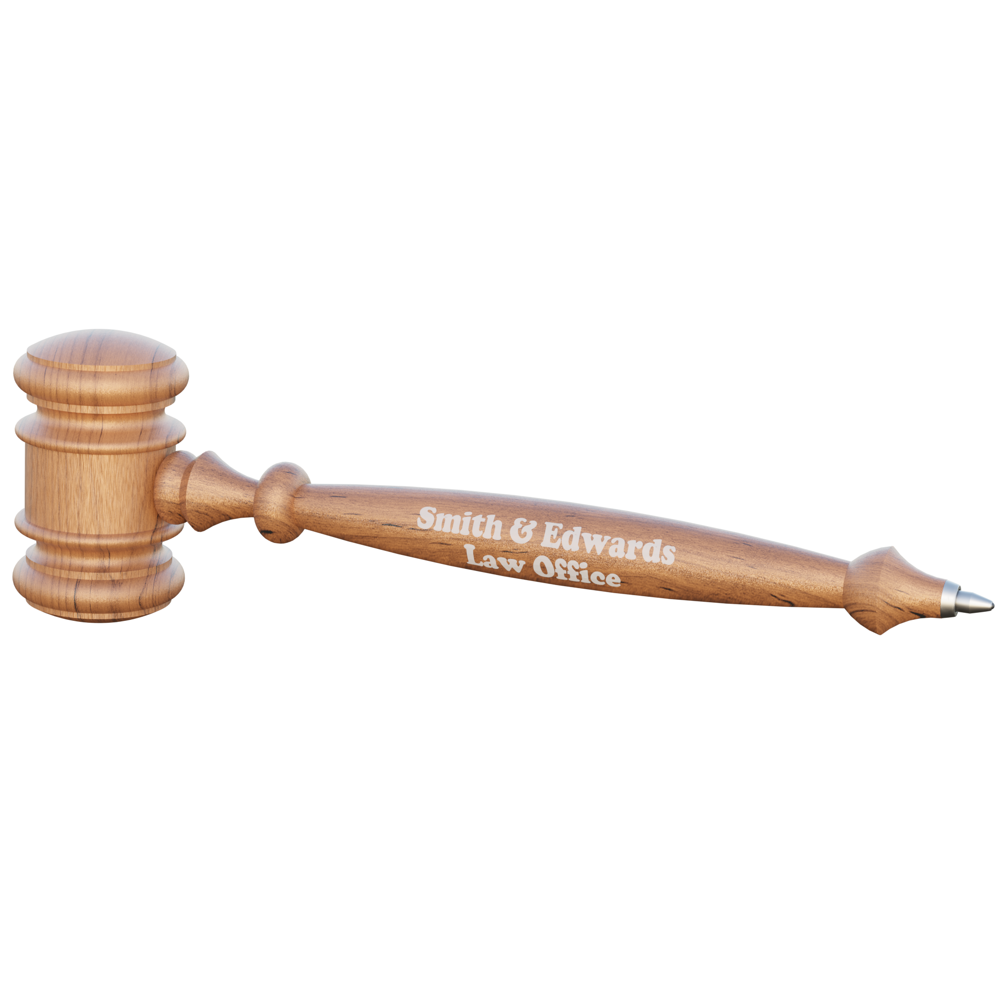 5" Gavel Pen with imprint 1