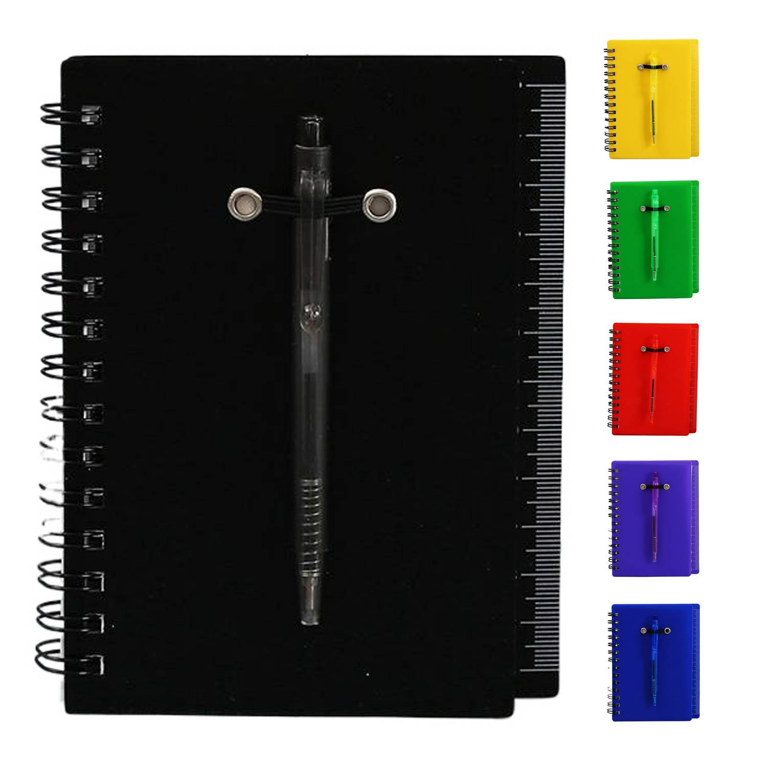Soft PP Cover Spiral Business Notebook w/ Pen 2