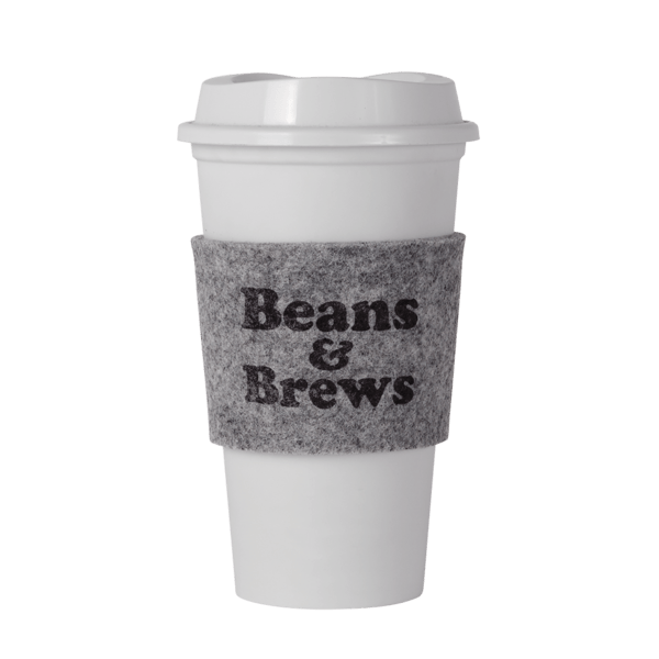 Spruce Felt Cup Sleeve