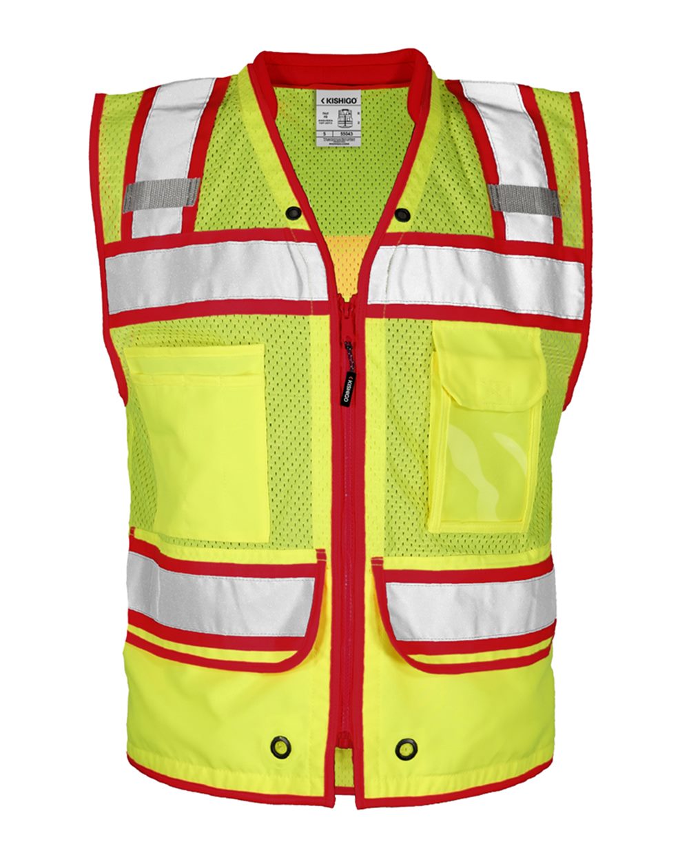 Color Contrast High Performance Surveyors Vest