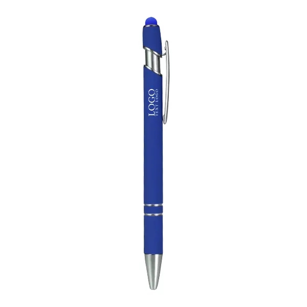 Metal Ballpoint Pen With Color Stylus Tip 11