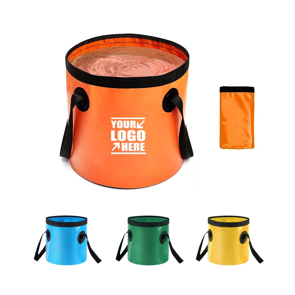 20L Camping Collapsible Bucket 1