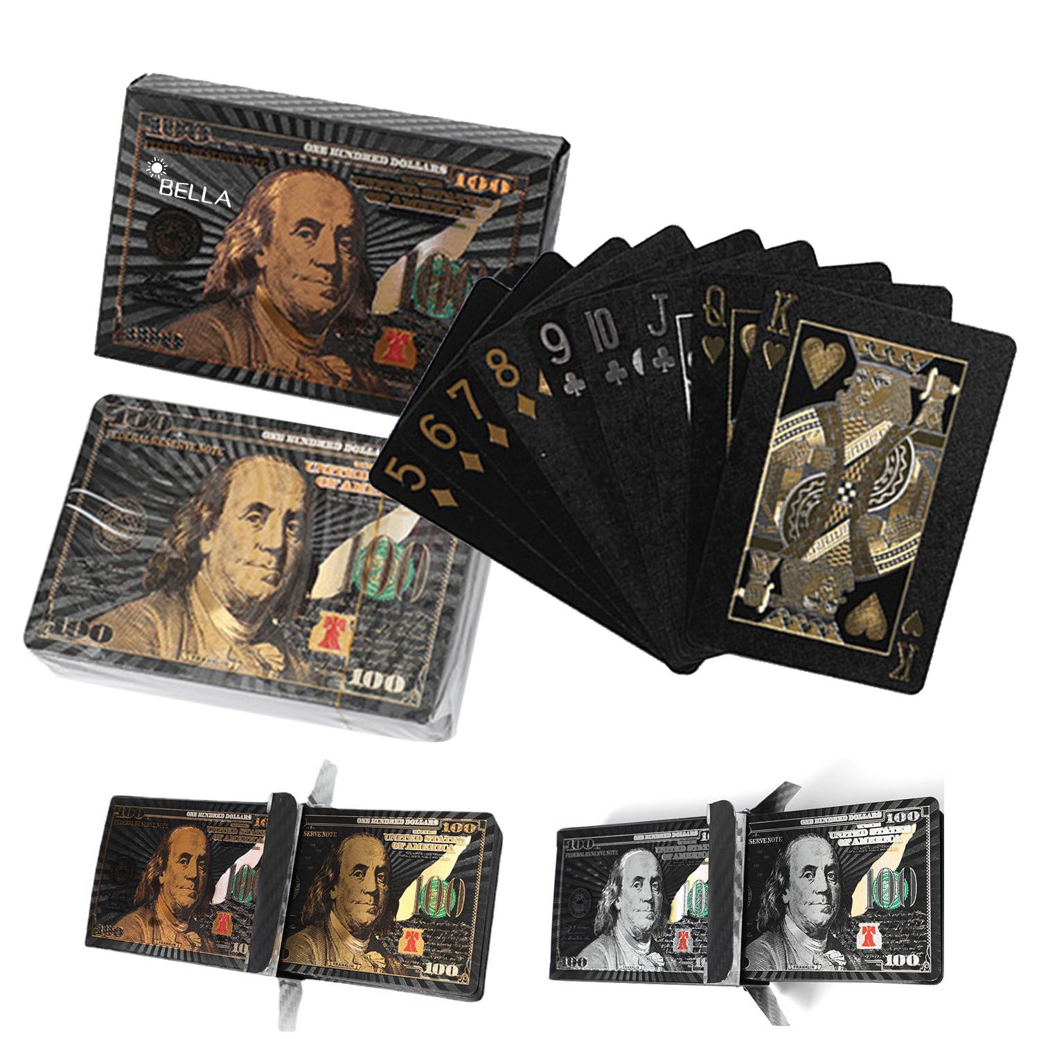 Dollar playing cards 1