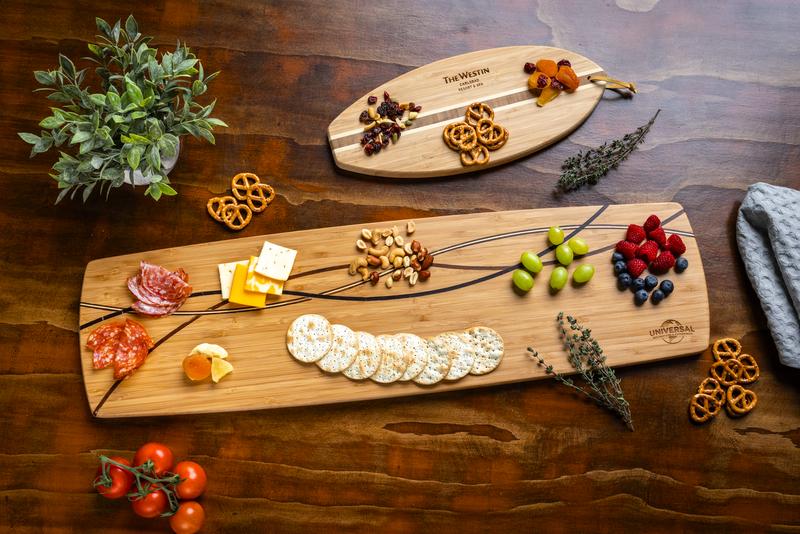 Lil' Surfer Bamboo Cutting Board 69