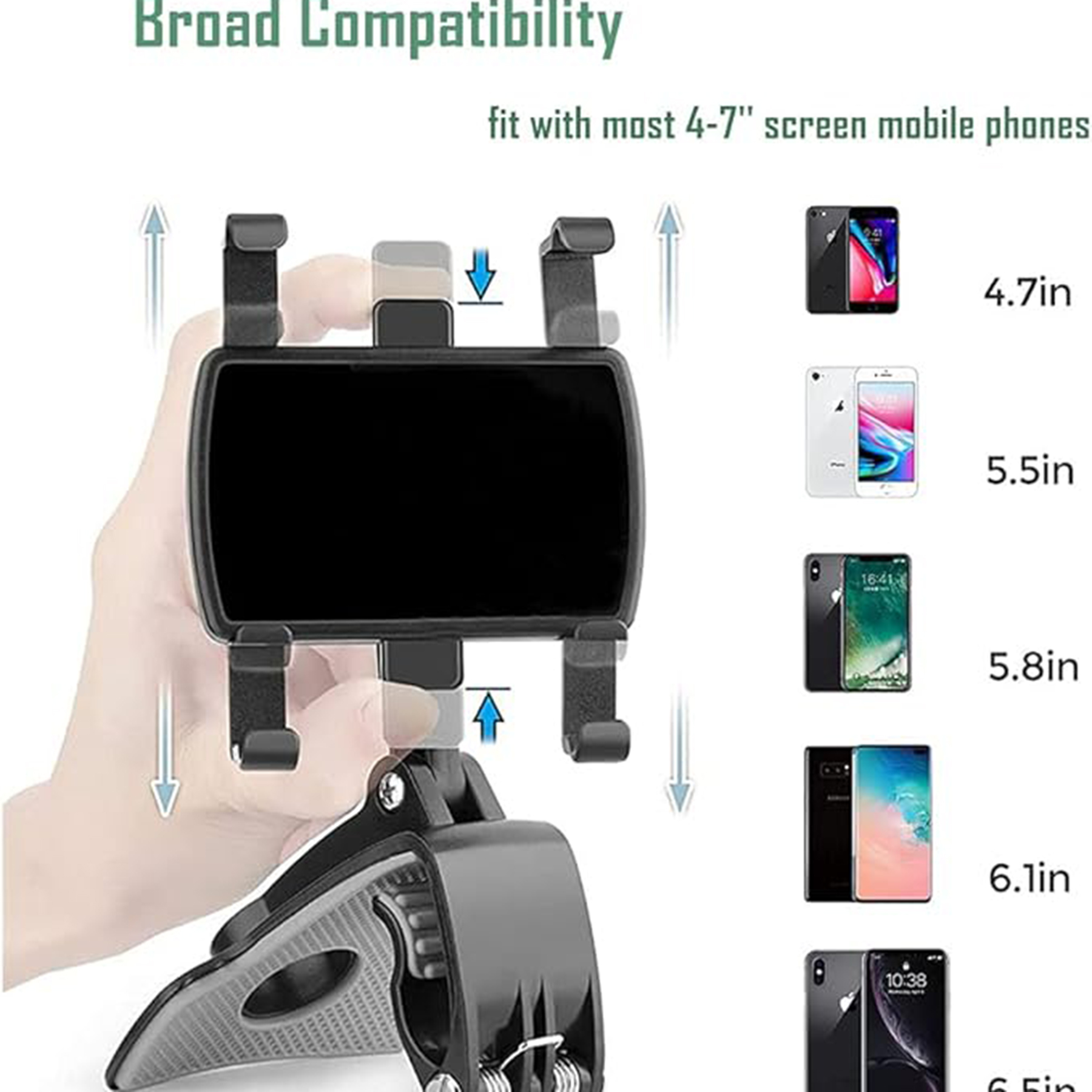 Car Phone Holder Mount with 360 Rotation 4