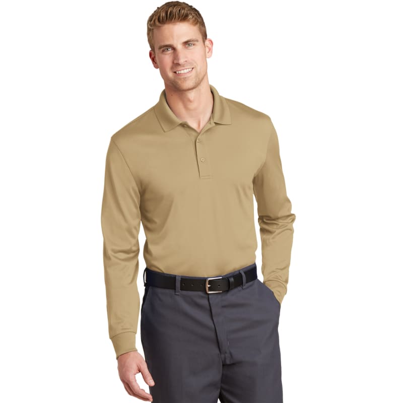 CornerStone Select Snag-Proof Long Sleeve Polo. 4