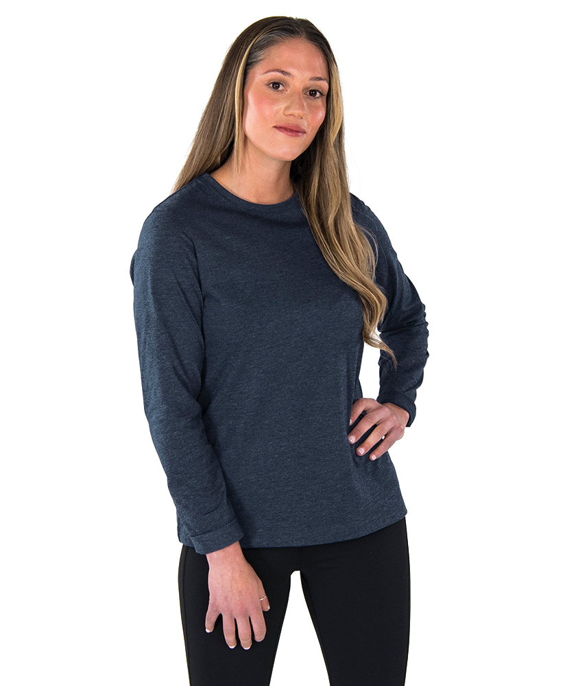 Women's Comfort-Core Long-Sleeve Crew 48