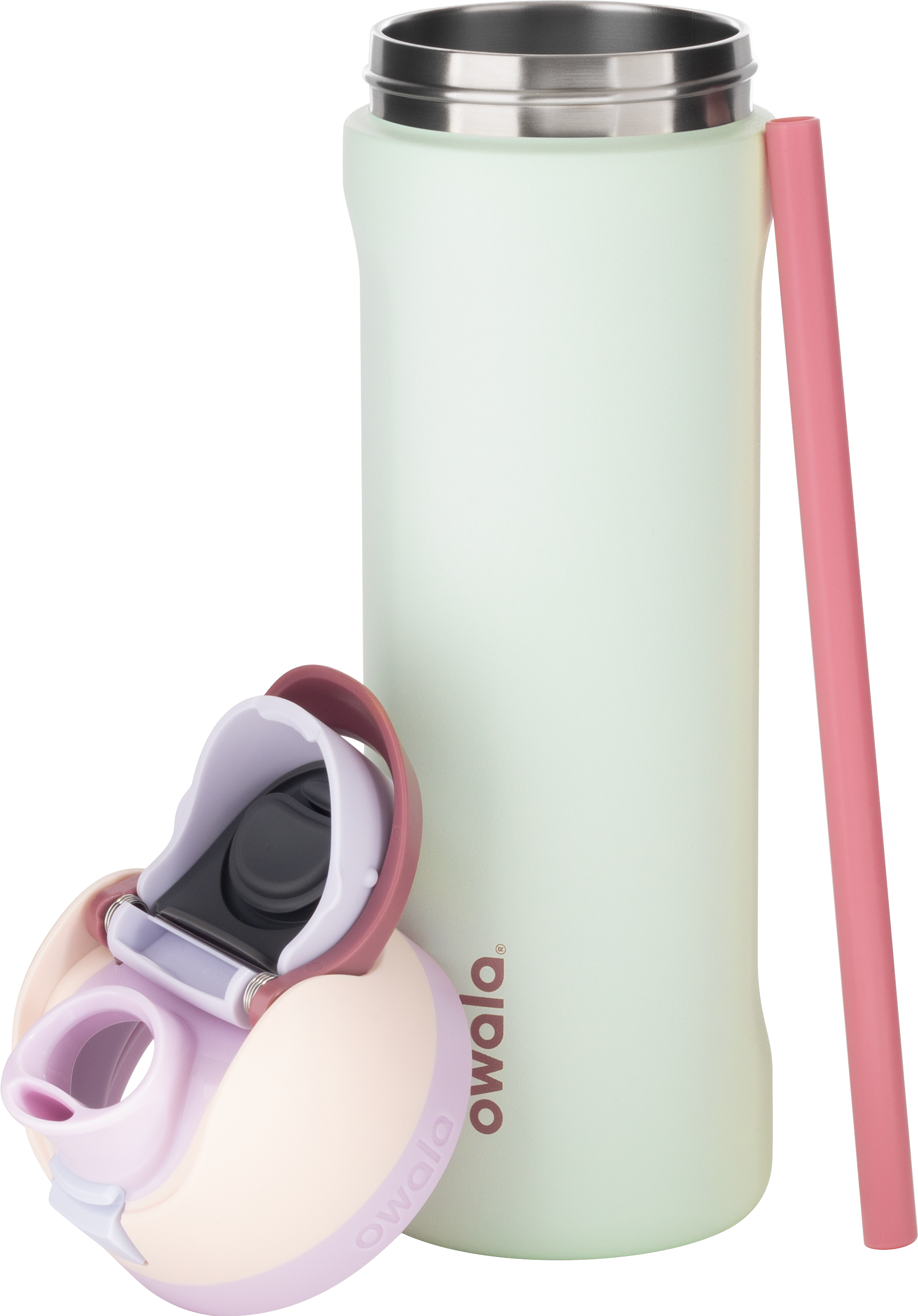 24 oz owala freesip, custom water bottle with logo imprint 46