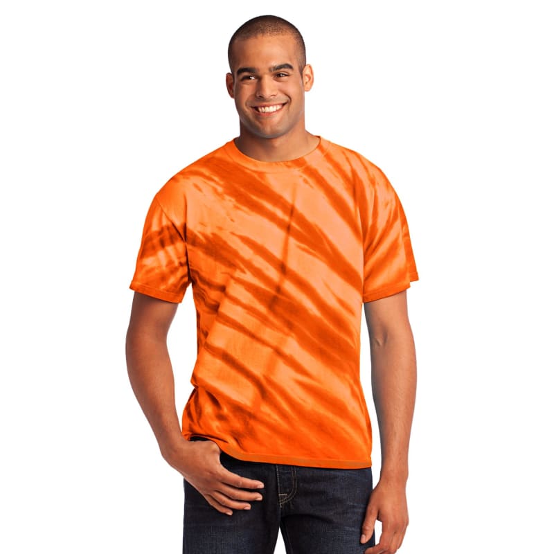 Port & Company - Tiger Stripe Tie-Dye Tee. 34