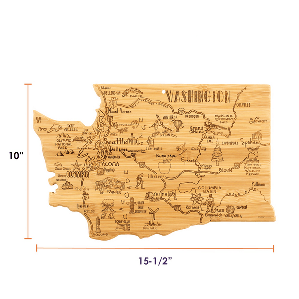 U.S. Destination Bamboo Cutting and Serving Boards 1039