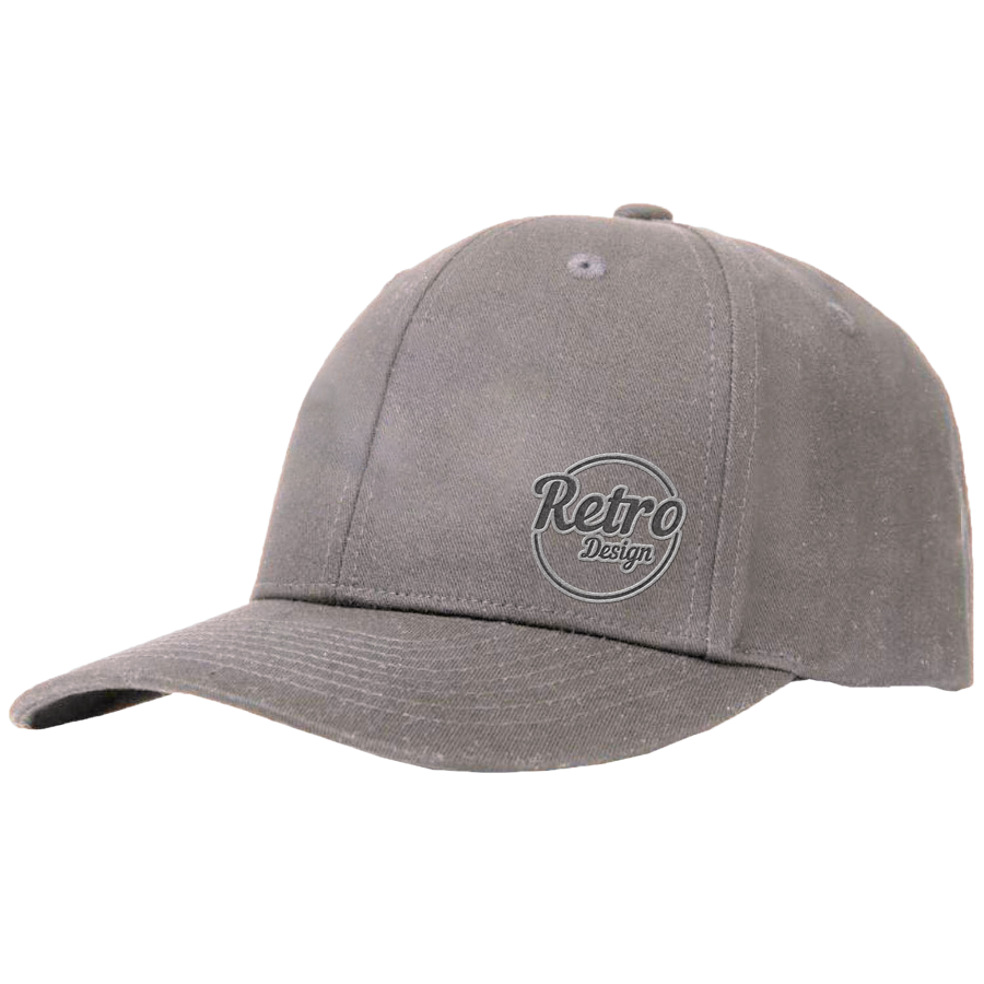 Premium Washed Cotton 6 Panel Cap - High, Medium, or Low 21