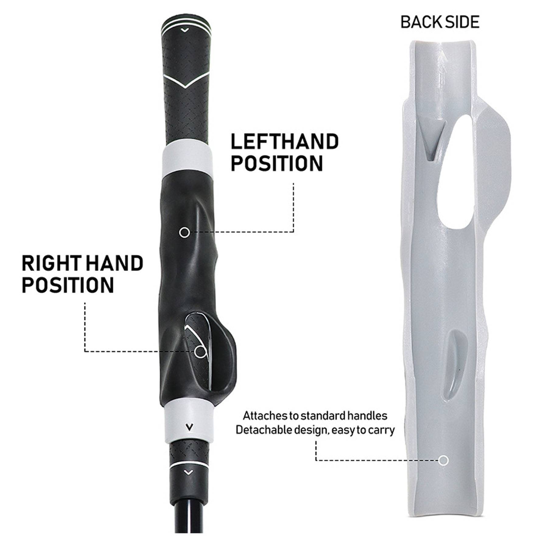 Golf Club Grip Trainer for Correct Hand Position & Grasp 10
