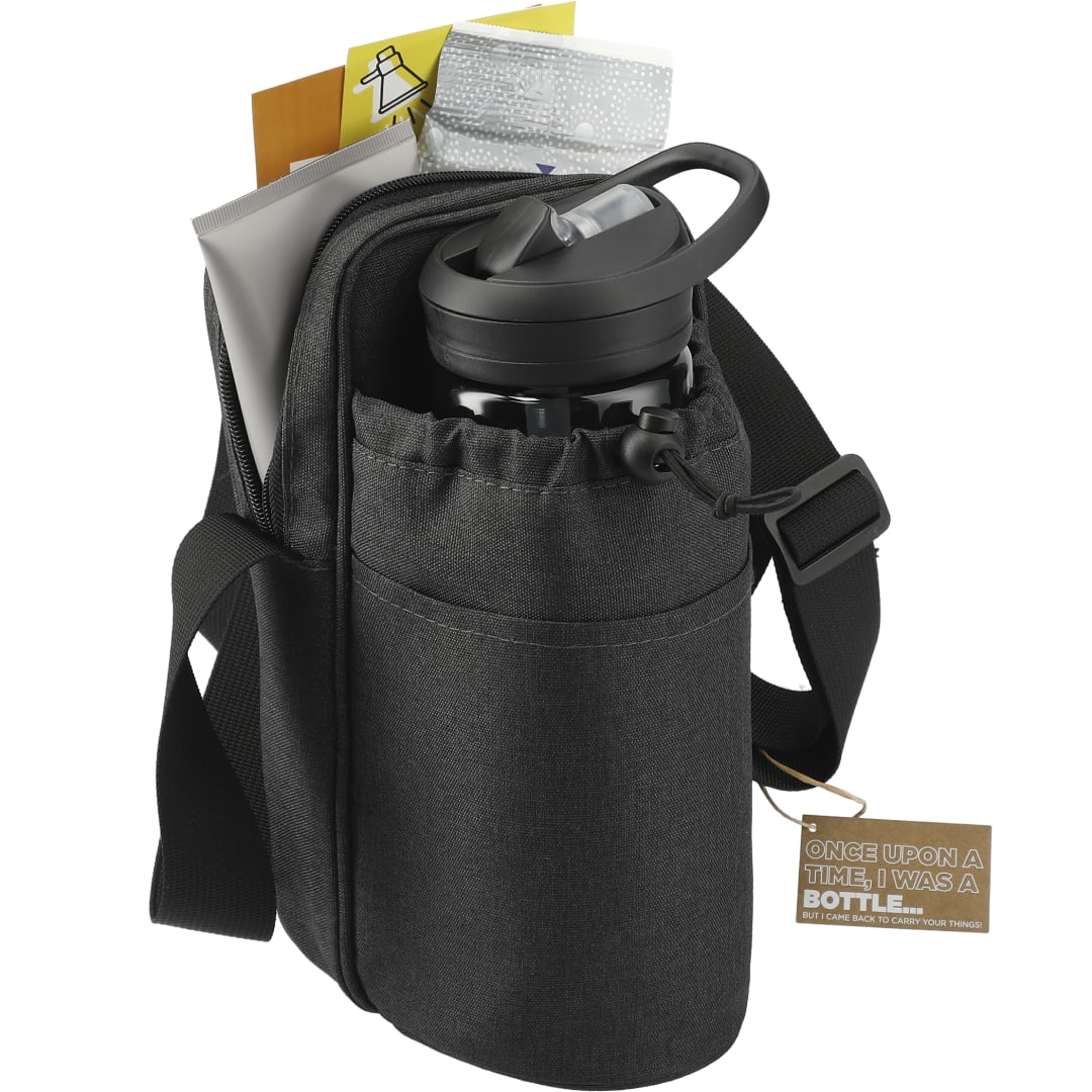 Traver RPET Adjustable Bottle Sling Cooler w/Pouch 22