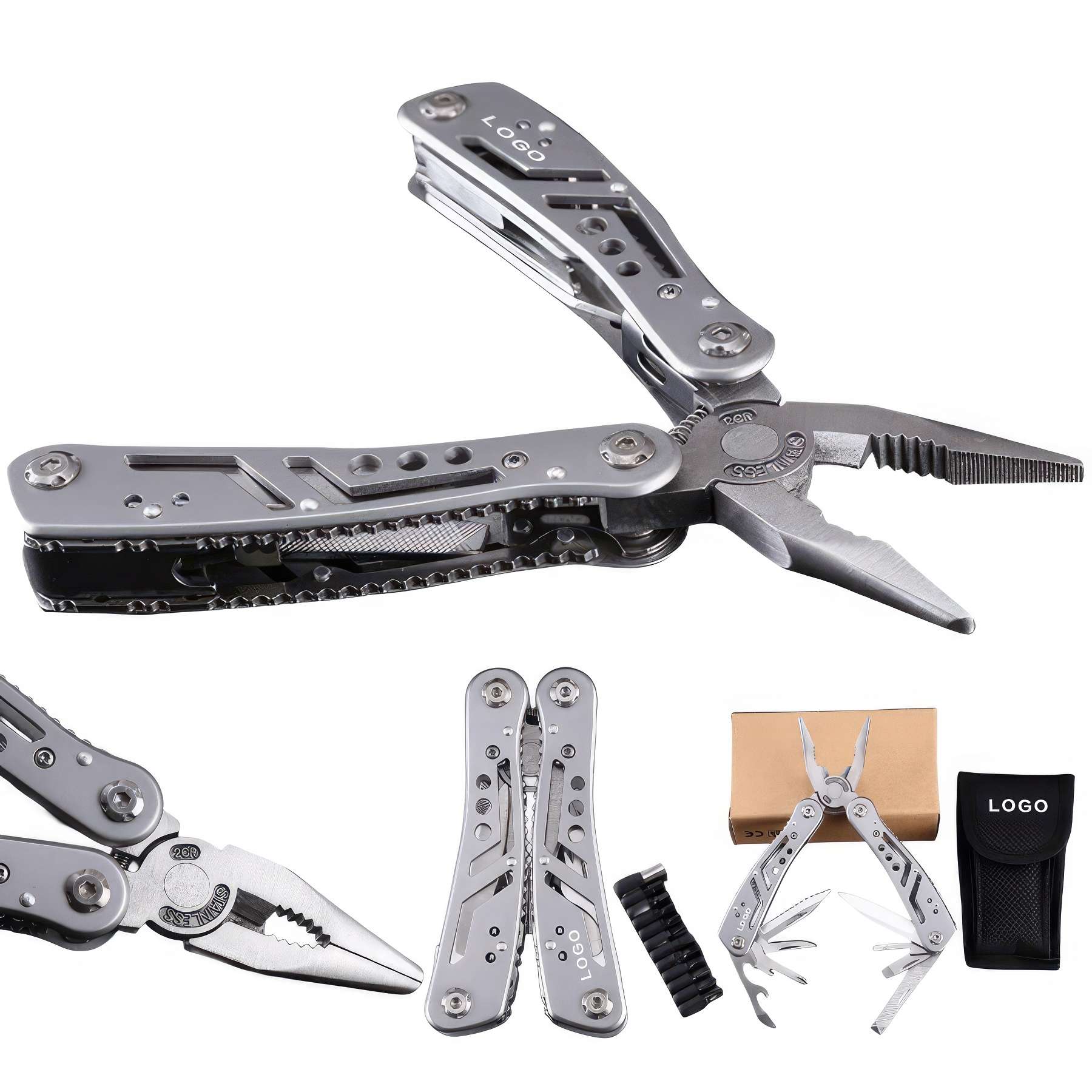 Stainless Steel Portable Folding Multitools 2