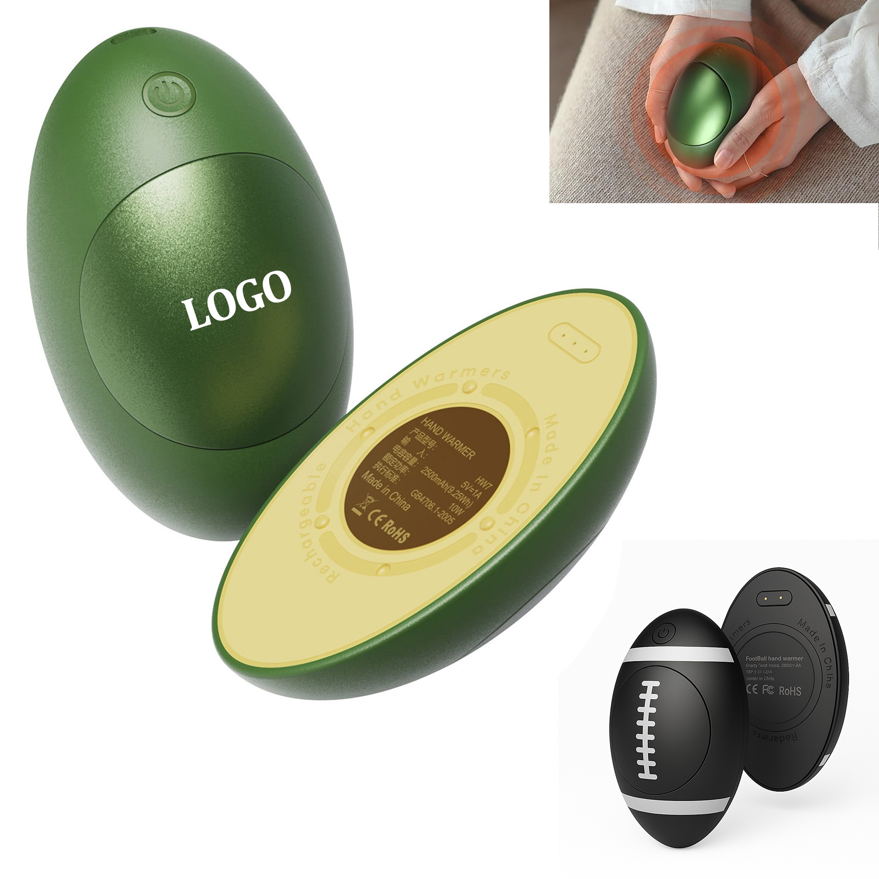 Mini Magnetic Hand Warmer Power Bank 2
