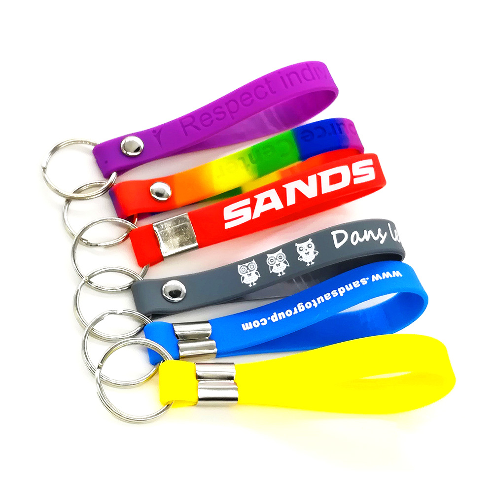Silicone key ring 4